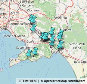 Mappa Via Carmine Buonoscontro, 84014 Nocera Inferiore SA, Italia (8.3125)