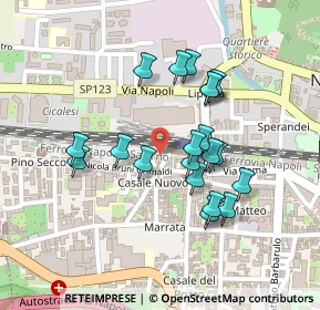 Mappa Via Carmine Buonoscontro, 84014 Nocera Inferiore SA, Italia (0.212)