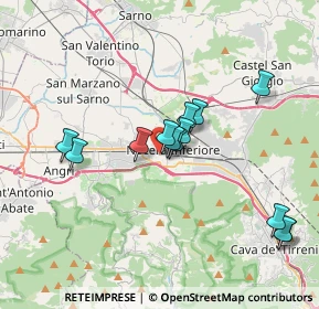 Mappa Via Carmine Buonoscontro, 84014 Nocera Inferiore SA, Italia (3.54308)