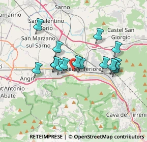 Mappa Via Carmine Buonoscontro, 84014 Nocera Inferiore SA, Italia (3.20938)