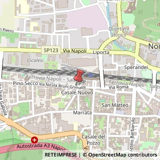 Mappa Via Nicola Bruni Grimaldi, 28, 84014 Nocera Inferiore, Salerno (Campania)
