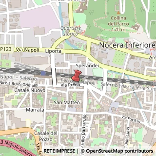Mappa Via Roma, 33, 84014 Nocera Inferiore, Salerno (Campania)