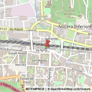 Mappa Via Roma, 14, 84014 Nocera Inferiore, Salerno (Campania)