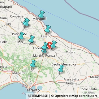 Mappa Contrada Figazzano, 72014 Locorotondo BA, Italia (15.93818)