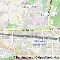 Kort Nocera Inferiore