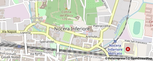 Mappa Nocera Inferiore