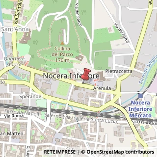 Mappa Via Giovan Battista Castaldo, 9, 84014 Nocera Inferiore, Salerno (Campania)