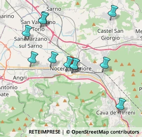 Mappa Piazza Sant'Antonio, 84014 Nocera Inferiore SA, Italia (4.21091)