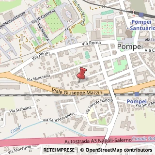 Mappa Via Colle San Bartolomeo, 50, 80045 Pompei, Napoli (Campania)
