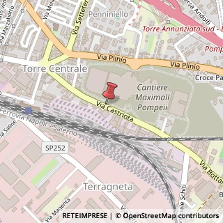 Mappa Via castriota 90/92, 80058 Torre Annunziata, Napoli (Campania)