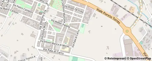 Mappa Sassari