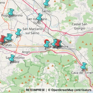 Mappa Via Alcide de Gasperi, 70015 Pagani SA, Italia (5.754)