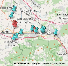 Mappa 84016 Pagani SA, Italia (3.88154)