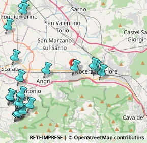 Mappa 84016 Pagani SA, Italia (6.599)