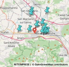 Mappa 84016 Pagani SA, Italia (2.83583)