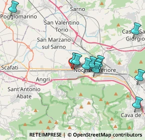 Mappa 84016 Pagani SA, Italia (4.12273)