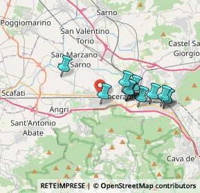Mappa 84016 Pagani SA, Italia (3.17308)