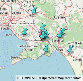 Mappa 84016 Pagani SA, Italia (10.32818)
