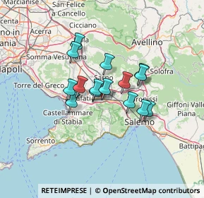 Mappa 84016 Pagani SA, Italia (10.01067)