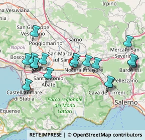 Mappa Via Barbazzano, 84016 Pagani SA, Italia (8.9575)