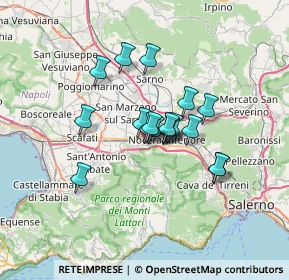 Mappa 84016 Pagani SA, Italia (4.97389)
