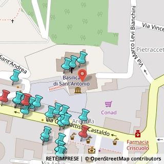 Mappa Convento Sant' Antonio, 84014 Nocera Inferiore SA, Italia (0.08929)