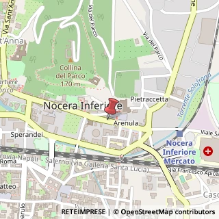 Mappa Via Gianbattista Castaldo,  21, 84014 Nocera Inferiore, Salerno (Campania)