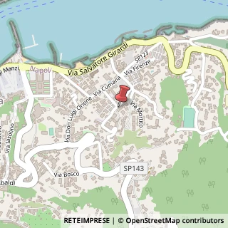 Mappa Via Rione Alcide De Gasperi, 23, 80074 Casamicciola Terme NA, Italia, 80074 Casamicciola Terme, Napoli (Campania)