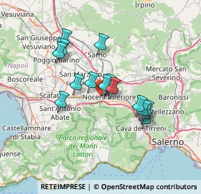 Mappa Napoli 1, 84014 Nocera inferiore SA, Italia (5.81375)