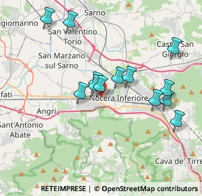 Mappa Napoli 1, 84014 Nocera inferiore SA, Italia (3.77077)