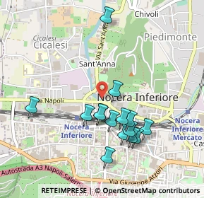 Mappa Via Domenico Rea, 84014 Nocera Inferiore SA, Italia (0.478)