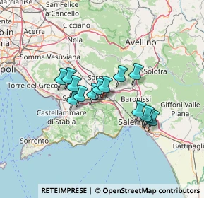 Mappa Via Domenico Rea, 84014 Nocera Inferiore SA, Italia (10.49357)
