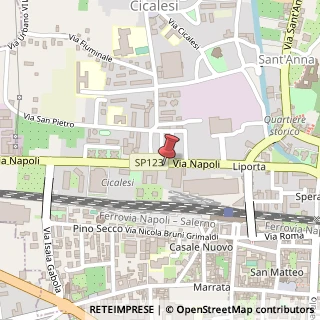 Mappa Via Napoli, 45, 84014 Nocera Inferiore, Salerno (Campania)