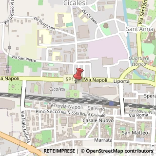 Mappa Via Napoli, 55, 84014 Nocera Inferiore, Salerno (Campania)