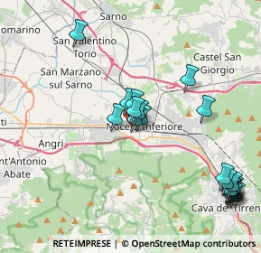 Mappa Via Napoli, 84014 Nocera Inferiore SA, Italia (4.862)