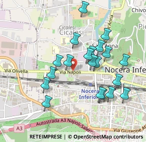 Mappa Via Napoli, 84014 Nocera Inferiore SA, Italia (0.4805)