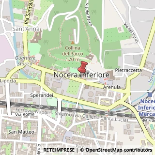 Mappa Via Francesco Solimena, 12, 84014 Nocera Inferiore, Salerno (Campania)
