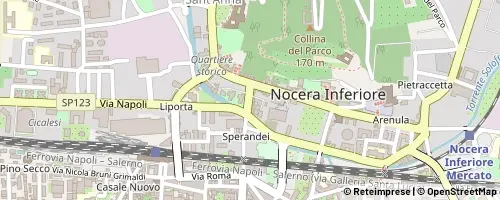 Mappa Nocera Inferiore