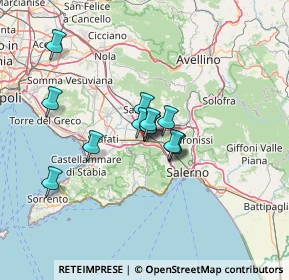 Mappa Via Dentice Accadia, 84014 Nocera Inferiore SA, Italia (9.68846)