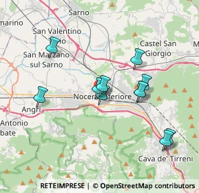 Mappa Via Dentice Accadia, 84014 Nocera Inferiore SA, Italia (3.6)