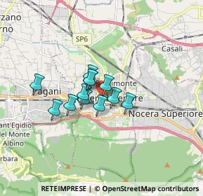 Mappa Via Dentice Accadia, 84014 Nocera Inferiore SA, Italia (1.115)
