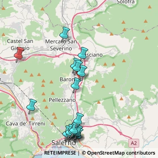 Mappa Via Maggiore, 84081 Baronissi SA, Italia (5.578)