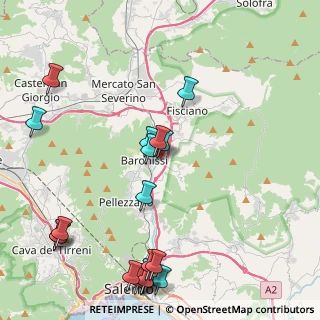 Mappa Via Maggiore, 84081 Baronissi SA, Italia (5.854)
