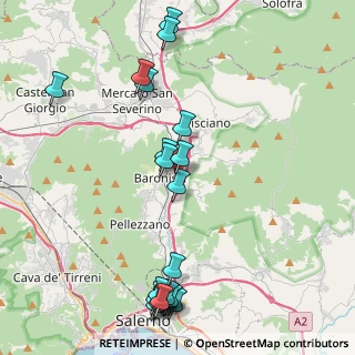 Mappa Via Maggiore, 84081 Baronissi SA, Italia (5.388)