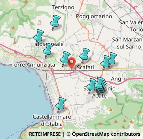 Mappa CAP, 80045 Pompei NA, Italia (3.80417)