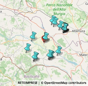 Mappa Via XXV Luglio, 75022 Irsina MT, Italia (13.5505)