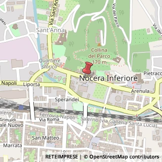 Mappa Via Francesco Solimena, 29, 84014 Nocera Inferiore, Salerno (Campania)