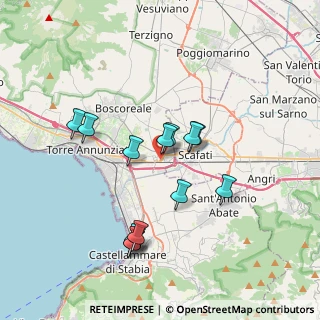 Mappa Viale G. Mazzini, 80045 Pompei NA, Italia (3.59769)