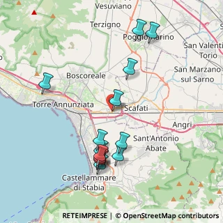 Mappa SS18, 80045 Pompei NA, Italia (4.46643)