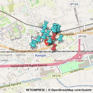Mappa Viale G. Mazzini, 80045 Pompei NA, Italia (0.264)
